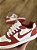NIKE EBERNON LOW (branca/vermelho) - Imagem 2