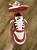 NIKE EBERNON LOW (branca/vermelho) - Imagem 3