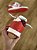 NIKE EBERNON LOW (branca/vermelho) - Imagem 5