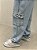CALÇA CARGO JEANS (clara) - Imagem 2