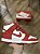 NIKE DUNK HI RETRO “White/University Red” - Imagem 1