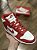 NIKE DUNK HI RETRO “White/University Red” - Imagem 2