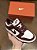 NIKE DUNK LOW GS (branco/vinho) - Imagem 2