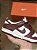 NIKE DUNK LOW GS (branco/vinho) - Imagem 3