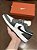 AIR JORDAN 1 LOW (Branco/preto/cinza) - Imagem 5