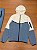 CONJUNTO MOLETOM TECH (creme/azul) - Imagem 2