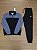 CONJUNTO PUMA 2026 COLORBLOCK (preto/roxo) - Imagem 1