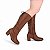 Bota Feminina Piccadilly Danubia Cano Longo Salto Médio – Conforto e Estilo Moderno - Imagem 2