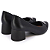 Sandália Confortável USAFLEX - SCARPIN BLOCO PRETO - Imagem 4
