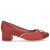 sapato ???? Confortável em couro legítimo original USAFLEX - SCARPIN BLOCO TELHA - Imagem 1