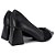 Sandália Confortável USAFLEX - SCARPIN ALTO PRETO - Imagem 8
