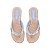 Sandália Feminina Piccadilly Camila Rasteira – Wide Fit, Leve e Confortável - Imagem 4