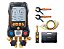 Kit Smart Vacuo Manifold Digital 570S com Datalogger e Válvulas de 4 Vias acompanha 4 Mangueiras - TESTO 0564 5703 - Imagem 1