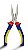 Alicate Série 700 HK-700 - Bico Longo - Hikari 21A700 - Imagem 1