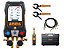 Kit Smart Vácuo Manifold Dig. Intelig. com Sondas de Temp. e Vácuo Sem Fio e Conjun de Mangueiras Testo 558S - 0564 5583 - Imagem 1