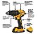 Parafusadeira Furadeira Impacto Bateria 20V Max Brushless Malet Carregador 2 Baterias 2AH 1/2 Bivolt Dewalt DCD7781D2-BR - Imagem 2