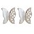 Brinco Borboleta Chic Prata 925 - Imagem 1