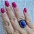 Anel Lápis Lazuli Oval de Prata 925 - Imagem 3