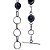 Pulseira Ônix Prata 800 Folheado - Imagem 2