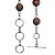 Pulseira Pedra do Sol Prata 800 Folheado - Imagem 2