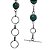 Pulseira Jade Prata 800 Folheado - Imagem 2