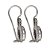 Brinco Esmeralda Oval Prata 925 - Imagem 2
