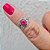 Anel Rubi Folhas Prata 925 - Imagem 3