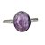 Anel Ametista Oval de Prata 925 - Imagem 1