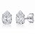 Brinco Cristal Gota de Prata 925 - Imagem 1