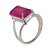 Anel Quartzo Pink de Prata 925 - Imagem 2