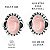 Brinco Quartzo Rosa Oval de Prata 925 - Imagem 2