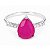 Anel Turmalina Pink Fusion de Prata 925 - Imagem 1