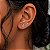Brinco Earcuff Flor de Prata 925 - Imagem 3