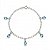 Pulseira Água Marinha Prata 925 - Imagem 1