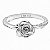 Anel Rosa Flor de Prata 925 - Imagem 1