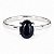 Anel Ônix Oval Prata 925 - Imagem 1