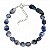 Pulseira Sodalita de Prata 925 - Imagem 1
