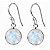 Brinco Pedra da Lua Briolet Prata 925 - Imagem 1