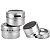 Porta Condimento Inox Magnético – 3 potes com Imã - Imagem 4