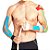 Fita Bandagem Elástica Adesiva Kinesio Tape Dor Muscular - Imagem 3