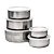 Conjunto de Tigelas de Inox com Tampa – 5 peças - Imagem 2