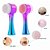 Escova Limpeza Facial 2 em 1 Massagem Esponja Degradê – Skin Care - Imagem 6