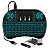 Mini Teclado Controle Sem Fio Para Smart Tv Box Iluminado Luz Led - Imagem 2