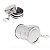 Copo de Inox Portátil Retrátil com Tampa Chaveiro 250ml - Imagem 2