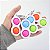 Chaveiro Simple Dimple Brinquedo Anti Stress Pop It - Imagem 1