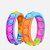 Pulseira Pop It Fidget Brinquedo de Silicone Bracelete de Pop It - Imagem 2
