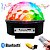 Globo Bola Maluca Led Magic Cristal Rgb Bluetooth Som MP3 Pen Drive - Imagem 1