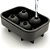 Forma de Gelo de Silicone Caveira Skull 3D - Imagem 6