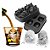 Forma de Gelo de Silicone Caveira Skull 3D - Imagem 4