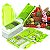 Nicer Dicer Plus Cortador Fatiador e Ralador de Legumes Verduras Frutas - Imagem 1